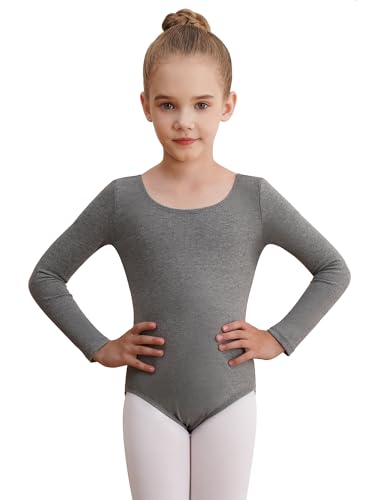 WEGETIT Long Sleeve Girls Leotard Ballet Unitard
