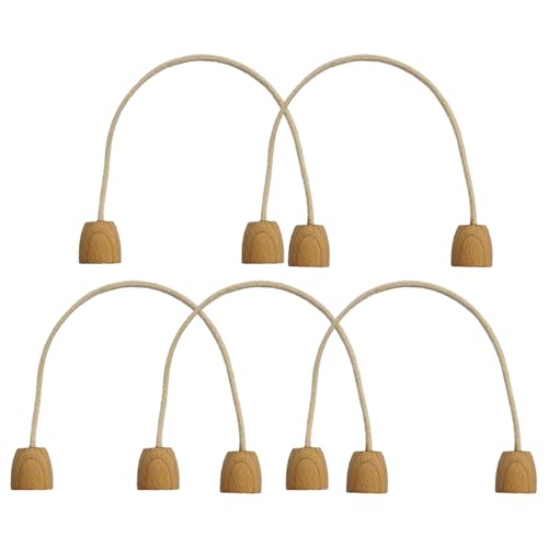 Croquet Wickets Duty, 5 Piezas de Jugador y Familia Croquet Sticks Rope - 7.08x5.9in Croquet Sticks Rope, Jugador Croquet Wickets Set para el Partido Familiar
