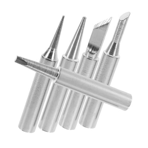 STOBAZA Soldering Iron Tip Replacement Assortment 5pcs for Diy Electronic Repairs