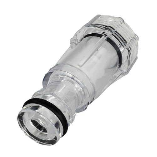 Kit Conector Transparente Filtro e Engate Rapido Vermelho Compatível com Lavajato Black&Decker BW14