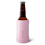 BrüMate Hopsulator BOTT'L Double-walled Stainless Steel Insulated Bottle Cooler for 12 Oz Bottles (Blush)