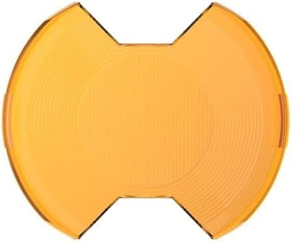 KC Slimlite 6" Light Shield - Spread Beam Amber
