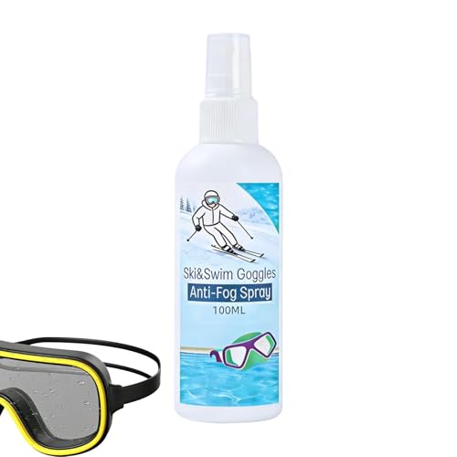 Generico Antivaho para gafas | Limpiador antivaho de larga duración | para gafas – para natación, buceo, buceo, buceo, apnea, moto, hockey y piscina