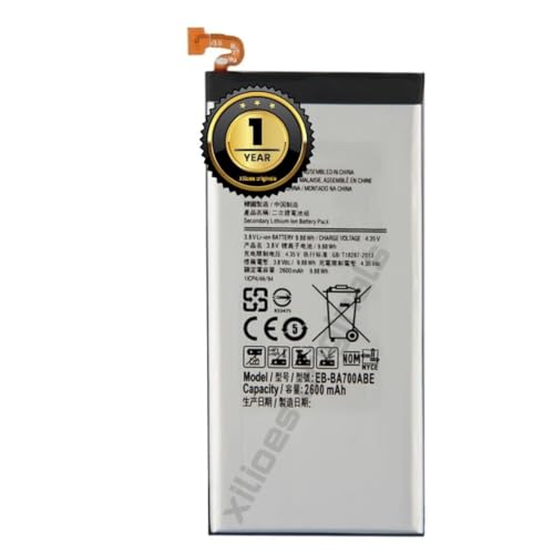 Image of EB-BA700ABE Battery for Samsung Galaxy A7 2015 A700 / A700S / A700L / A700FD Battery with 1 Year Warranty*** (O192)