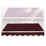 QTWLG Toldo Retráctil para Patio, Parasol De Repuesto, Cubierta Superior De Tela Resistente Al Agua, Repuesto para Ventana De Terraza O Balcón (Solo Tela)(23x13ft/7x4m)