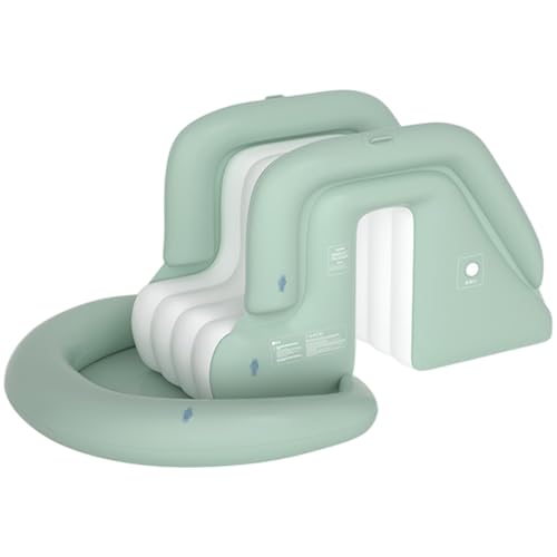 Tobogán inflable para piscina infantil de PVC grueso anti vuelco