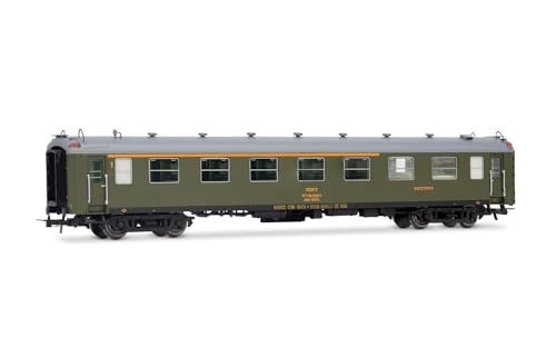 Electrotren HE4037 RENFE, 2-unit set 5000 coaches, BBD4 baggage + AAR bar, old bellows, olive green livery, ep. IV - Image 3