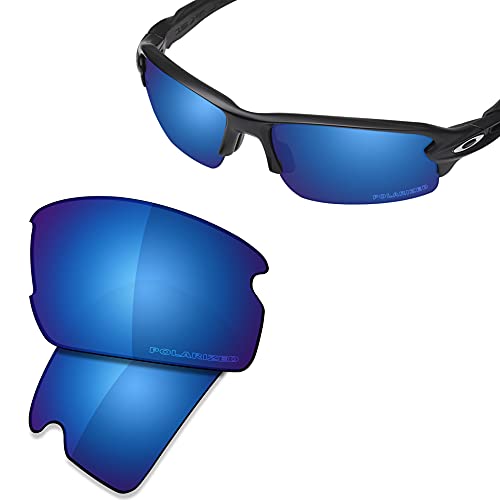 Image of SAUCER Premium Replacement Lenses & Rubber Kits for Oakley Flak 2.0 OO9295 | UV400 Protection, Anti-Scratch, Precise Fit