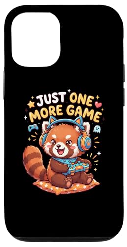 Video Gaming Just one more Game Gaming Red Panda �X�}�z�P�[�X iPhone 12/12 Pro �p