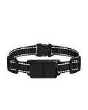 FLYSPEAR Wireless Pet Barrier - Rechargeable Indoor Barrier with 6 Adjustable Range Radius up to 7 ft, 6 Adjustable Safe Static Intensity, Electric Fence System with Hook (Receiver Collar Only)