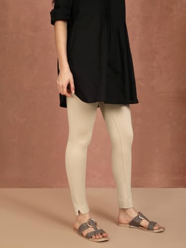 Image of TWIN BIRDS Women Cotton Blend Kurti Pants | Sleek Ethnic Daily Trousers