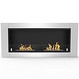 Regal Flame Elite Fargo Ventless Bio Ethanol Recessed or Wall Mounted Fireplace