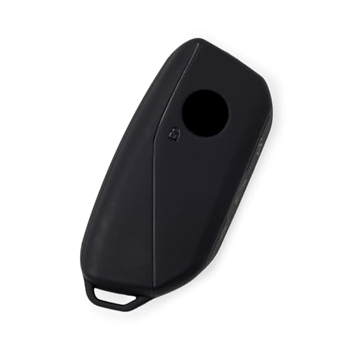 Image of JVCV Premium Soft TPU Key Cover Compatible with BMW 2023 New 7 Series 740i 760i X1 X7 XM IX I7, X5 smart Key | Scratch-Resistant Protective Case (Matte Black)