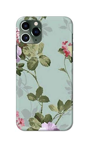 Image of Printed Hard Back Cover Case for Apple iPhone 11 Pro Back Cover (Floral Painting) -1302