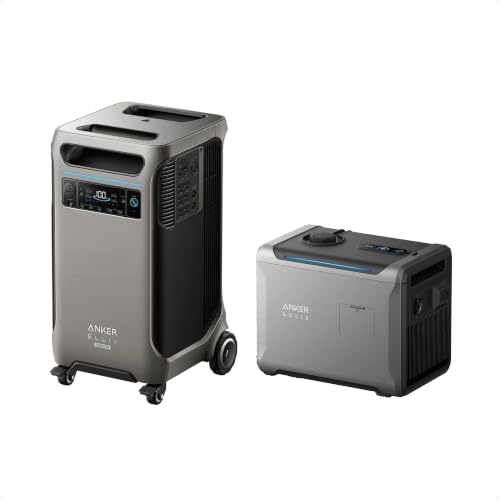 Image of Anker SOLIX F3800 Plus Portable Power Station and Smart Generator 5500