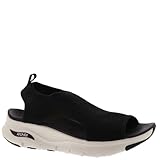Skechers Arch Fit-City Catch Womens Knit Slip-on Sandals, Sandalias, Negro, 36 EU
