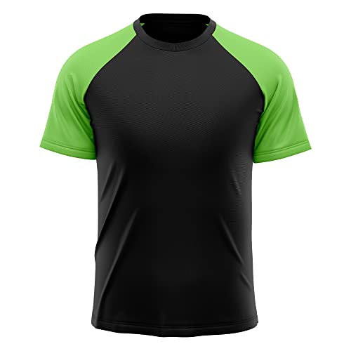 Kit 3 Camisetas Masculina Raglan Dry Fit Proteção Solar UV Básica Lisa Treino Academia Ciclismo 845,