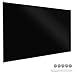 Navaris Tablica magnetyczna ze szkła – 90 x 60 cm tablica magnetyczna do pisania – tablica magnetyczna w kolorze czarnym – w zestawie uchwyt na długopis magnetyczny