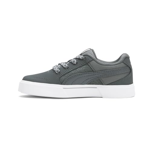 PUMA Kids Boys C Rey Atypical Lace Up Sneakers Shoes Casual - Grey3