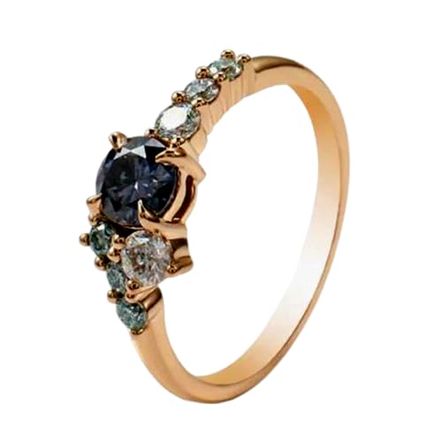 Bague de fiançailles argent 925 éclats vvs dorure or 14k prestige