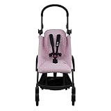 JYOKO KIDS Funda acolchada para silla de paseo Compatible con Babyzen Yoyo, 100 Algodón (Pink Sparkles)