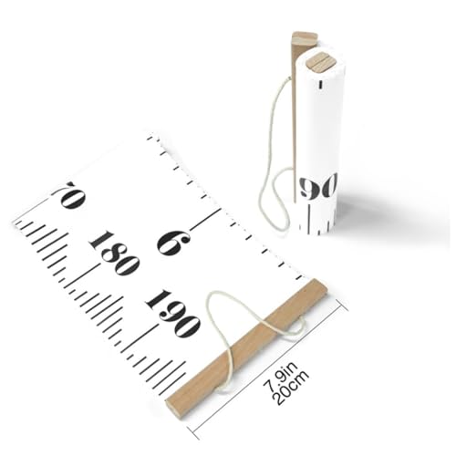 Miniatura 4 de Jjiaolinin Reglas Lona Colgar,Medidor Niños Pared Tabla Crecimiento Altura Altura Regla Colgar Medidor Altura Niños Pared Montado En La Pared Tabla De Altura De La Pared Para Niñas Niños Dormitorio