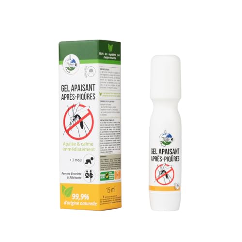 TERRA NOSTRA - Anti Moustiques Naturel - Gel Roll On 15ml - Produits Naturels - Femme Enceinte Femme Allaitement et Enfant de Plus de 3 Mois - Fabriqué Dans L' Union Européenne