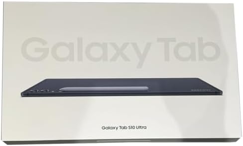 SAMSUNG Galaxy Tab S10 Ultra (14.6", Wi-Fi) SM-X920N, 256GB Storage + 12GB RAM, MediaTek Dimensity 9300+, AMOLED Display, Anti-Reflection, S Pen Included, AI Android Tablet (Gray)