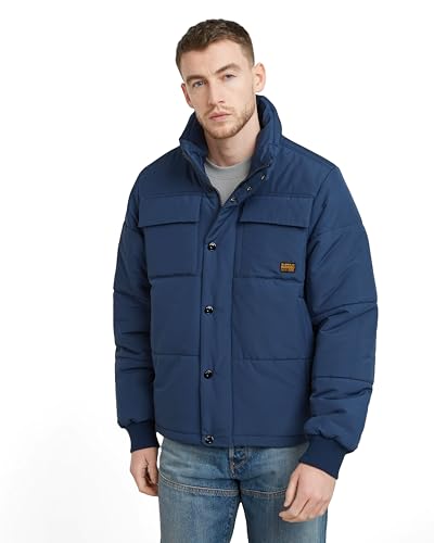 G-Star Herren 4 Pocket Quilted Padded Jacke, Blau (dk sea blue D25353-D712-1023), L – Ansicht 3