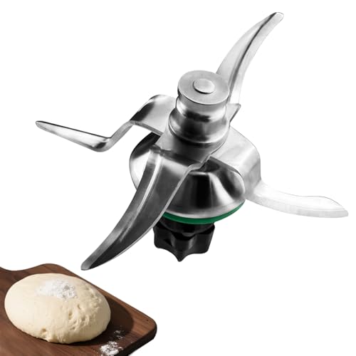 LUMITERRA Cuchillas Acero Inoxidable Robot de Cocina, Batidora Hoja Afilada con Junta Incluida, Recambio Cuchilla Accesorio Cuchillos Cuchilla Compatible para Thermomix TM5, TM6