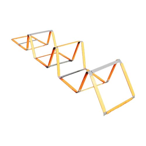 QLoztyse Agility Ladder Speed Training Equipment with Foldable Design And Anti Slip Material for Physical Exercise Suitable for Soccer Training