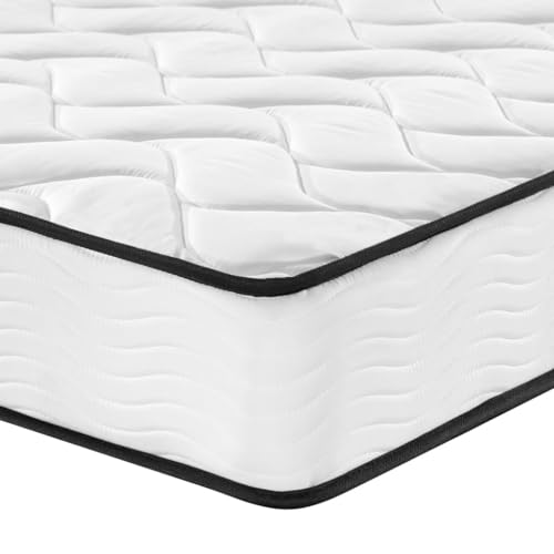 LAPOOH Materac ze sprężynami Bonnell Firmness Medium 120x200 cm, Materace do łóżka - 3206401