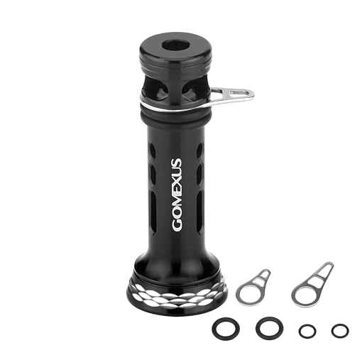 ゴメクサス R4-P リールスタンド 48mm スピニングリール 保護用 ダイワ (Daiwa) シマノ (Shimano) アルテグラ イグジスト ステラ エギ掛け ウエイト付き バランサー ランガン釣り 7.6g超軽量 釣り道具 簡単取り付け