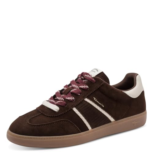 Baskets basses Tamaris marron mocca 41 idéales pour vos balades urbaines