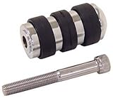 V-Factor Anti-Vibe Shift Foot Peg ISO Split Rubber For All Harley Models Sportster Dyna Fat Boy Softail