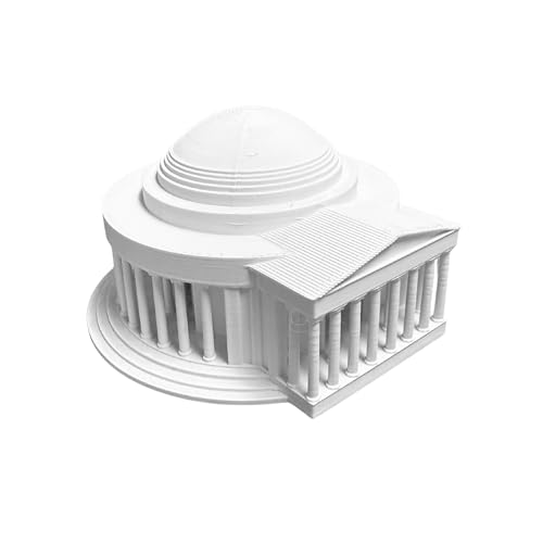 Sands3D™ Thomas Jefferson Memorial Statue – Classic Washington D.C. Historical Landmark Souvenir & Decorative Paperweight – 4 Inch Architectural Replica