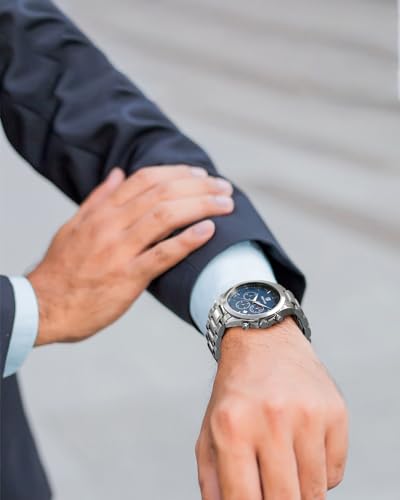 BY BENYAR Mens Watch Waterproof Chronograph Date Watch for Men Quartz Movement Analog Watch Business Casual Gift for Men