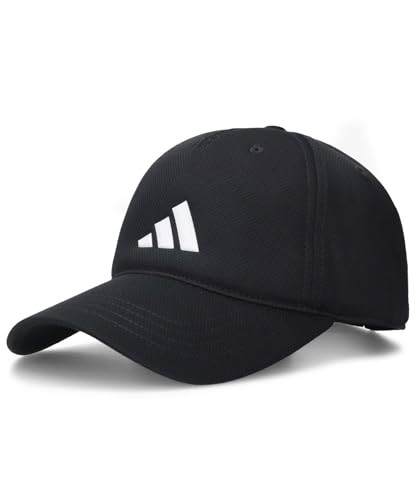 [アディダス] キャップ メンズ [ ひんやり涼しい ] 帽子 ランニング スポーツ 通気 吸湿速乾 UVカット 軽量 CCT 冷感 キャップ BLACK/WHT 57～60cm