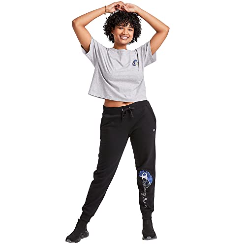 Jogger Champion noir Powerblend avec logo imprimé taille XL
