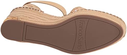 Franco Sarto Womens Marsha Espadrille Sandal Beige Lace 10 M | Image 3
