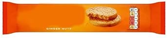 Ginger Nuts Biscuits, 300g, No Artificial Flavourings or Colours, Vegan