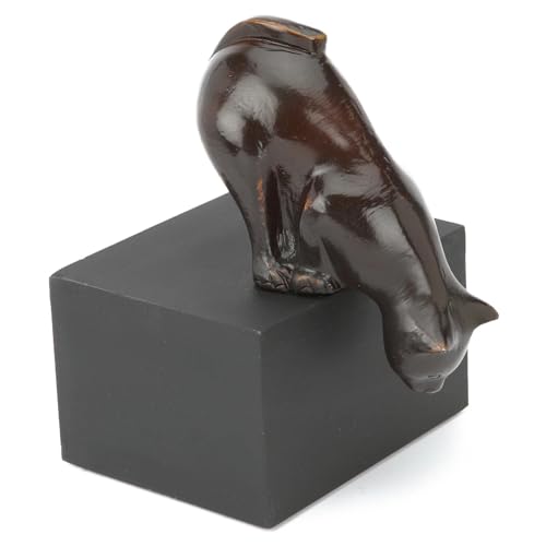 Urns UK Hand Crafted Funeral Corby Bronze Cat Cremation Ashes Sculpture Urn
