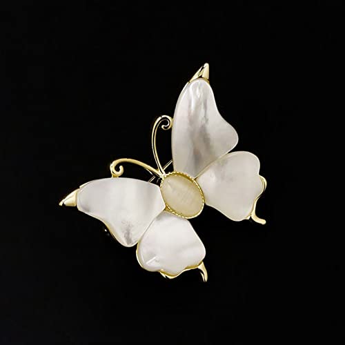 Broche Papillon en nacre, l'accessoire idéal pour sublimer vos vestes - 4