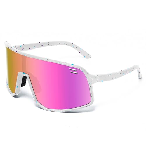 VEWOE 偏光サイクリンググラス スポーツサングラス 男女兼用 UV400保護 MTB 釣り ランニング 野球グラスの商品画像（Amazon）