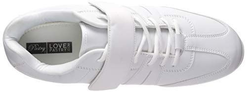Pastry Unisex Adult Custom Spirit Cheer Shoe Sneaker, White, 10 Us #TOP4