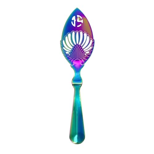 Absinthe Spoon | Bitter Filter Spoon with Hollow Design - Kitchen Bar Tool, Absinthe Fountain Spoon 304 Stainless Steel for Party Catering Buffet