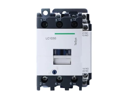 Contacteur LC1D50A 3P commande 24V pour ventilation de bâtiment