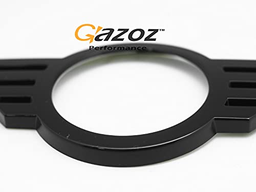 Image of Front & Rear Glossy Black Emblem Badge Cover Compatible with 17+ Countryman F60