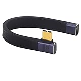 Le câble USB C à angle droit : adopte un design innovant en forme de L, qui évite efficacement l'usure sur l'extrémité du câble, prolongeant ainsi la durée de vie du câble, le rendant plus pratique pour vous jouer et regarder des vidéos pendant la charge.