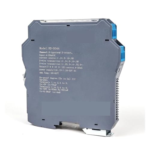 Barrière isolée sortie 4-20 mA avec isolation galvanique et conversion 0-20mA